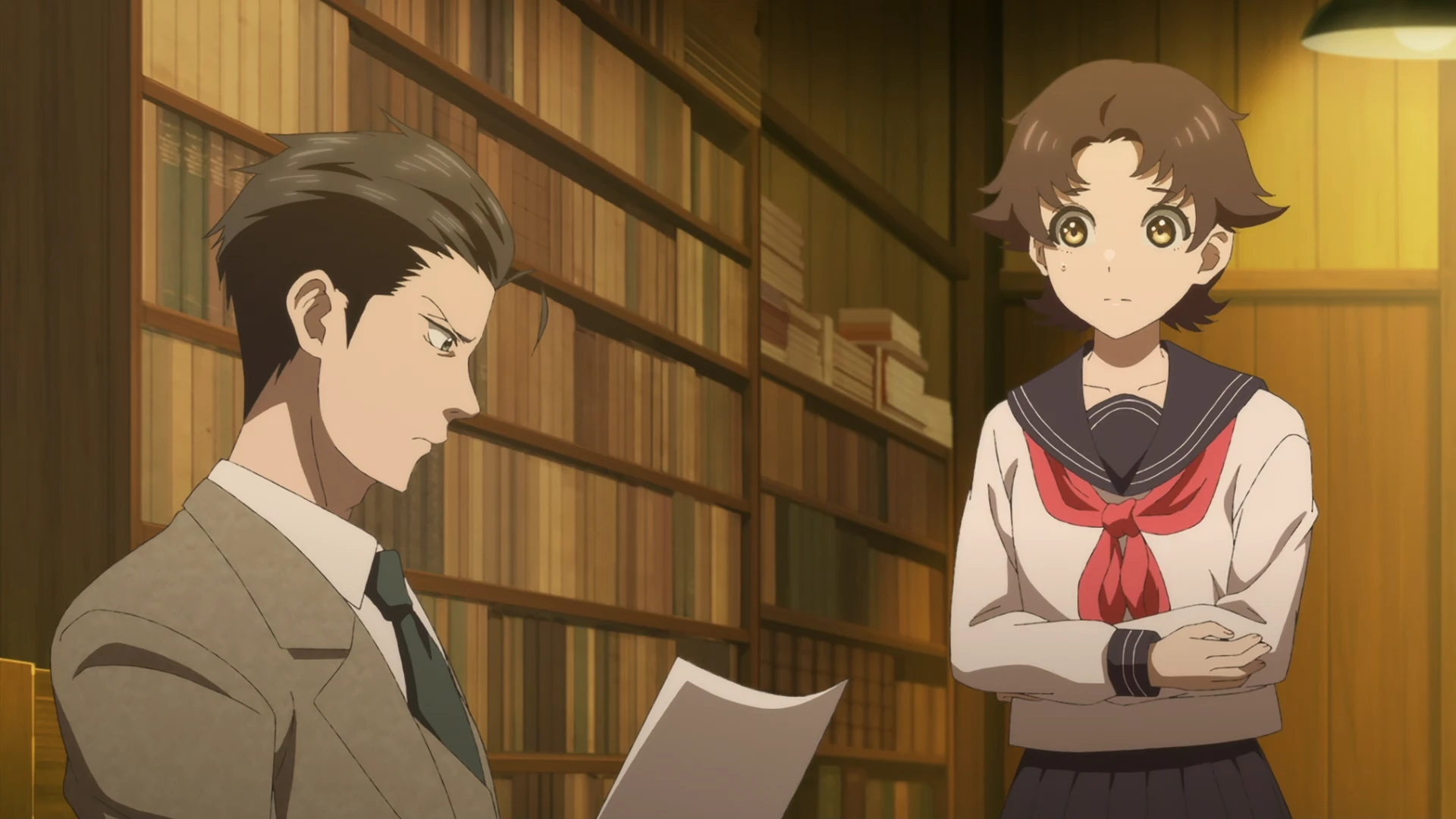 中禅寺老师的灵怪讲义实录 老师会把谜题全都解开的。 第8话